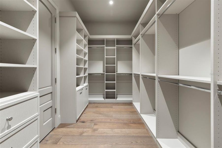 Primary Walk-in Closet