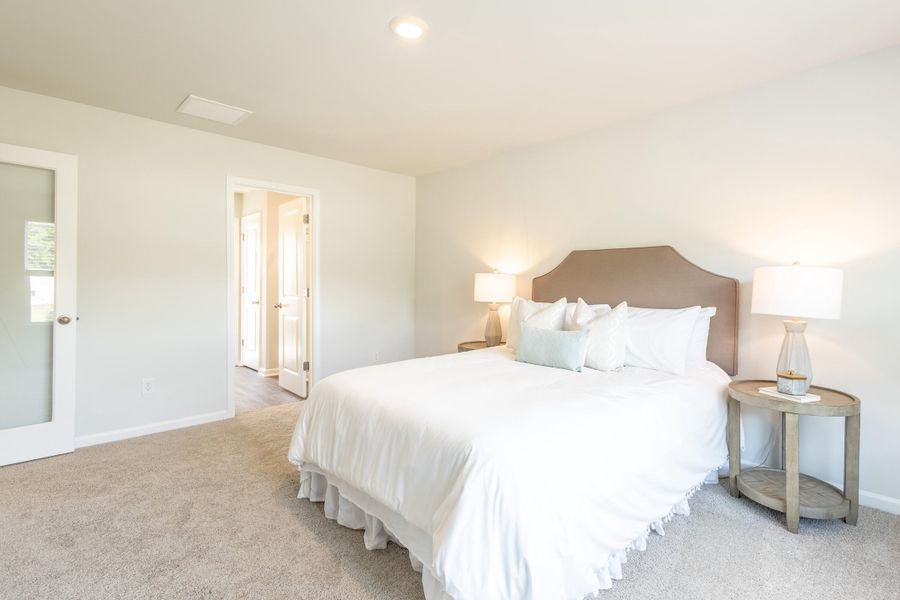 Furnished interior view inside a new home in Center Pointe, Santee (Image 9). Furnished interior view inside a new home in Center Pointe, Santee (Image 9).