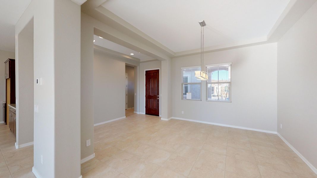 Representative furnished interior of a home built from the Benissa by DRB Homes in Windrose, Waddell (Image 10).