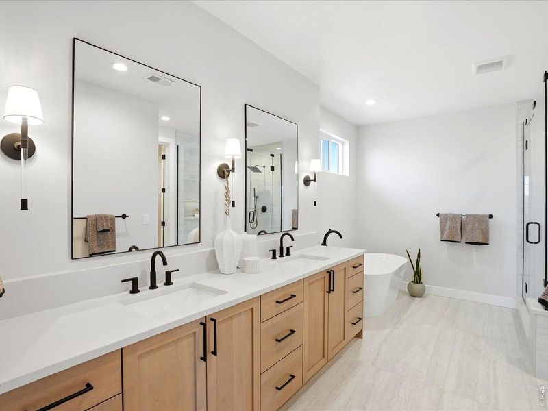 Furnished interior view inside a new home in , Louisville (Image 36).