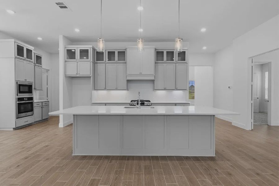 Furnished interior view inside a new home in Attwater 65's, Waller (Image 5).