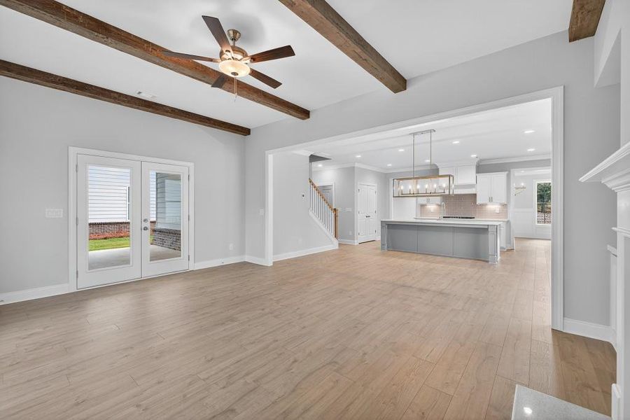 Spacious, unfurnished interior of a new home in Hemingway, Flowery Branch (Image 20).