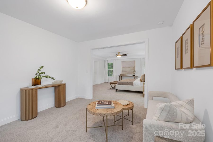 Furnished interior view inside a new home in , Denver (Image 13).