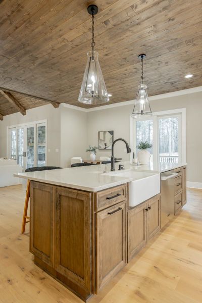 Furnished interior view inside a new home in River Gorge Ranch, Guild (Image 98).