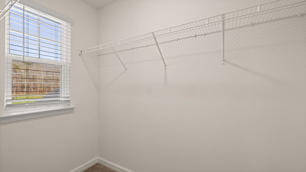 Representative unfurnished interior of a home built from the Edison by D.R. Horton in Westland, Bogart (Image 40).