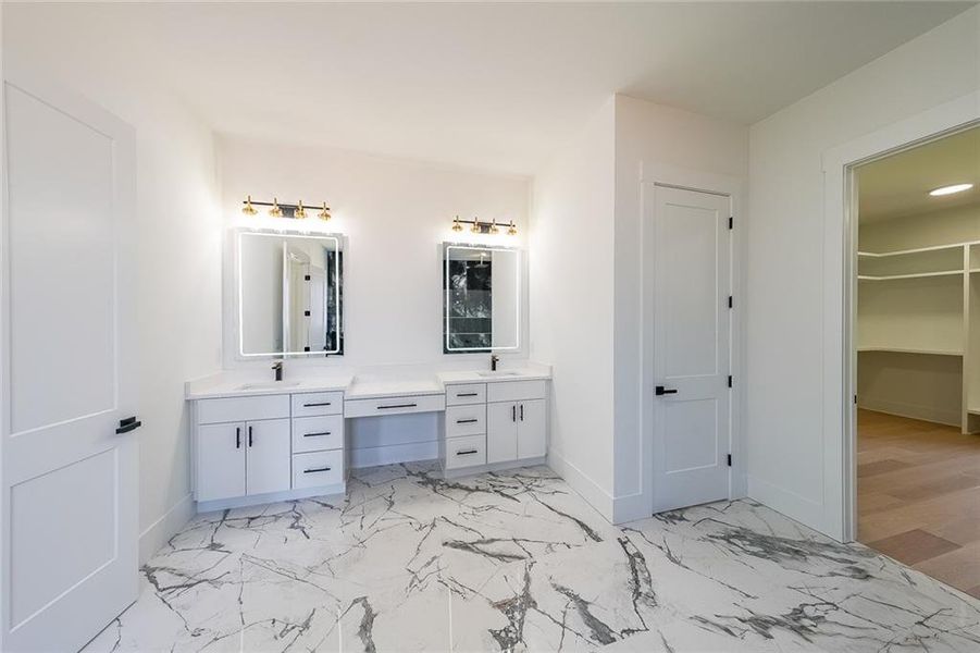 Furnished interior view inside a new home in , Dacula (Image 33).