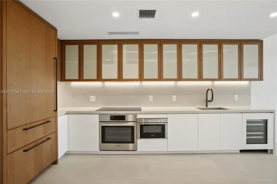 Furnished interior view inside a new home in , Miami (Image 8).