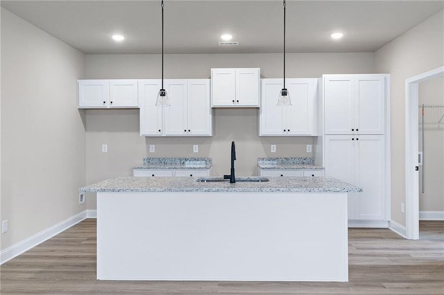 Furnished interior view inside a new home in , Carrollton (Image 11).