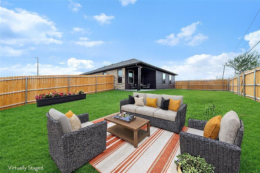 Front exterior of a new home in Bridgepoint, Greenville, TX, highlighting curb appeal (Image 21). Front exterior of a new home in Bridgepoint, Greenville, TX, highlighting curb appeal (Image 21).