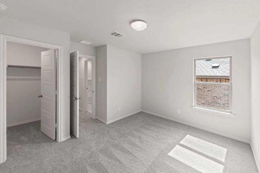 Representative exterior photo of a completed home built from the Willow by Impression Homes in ValleyBrooke, Mesquite, TX (Image 13).