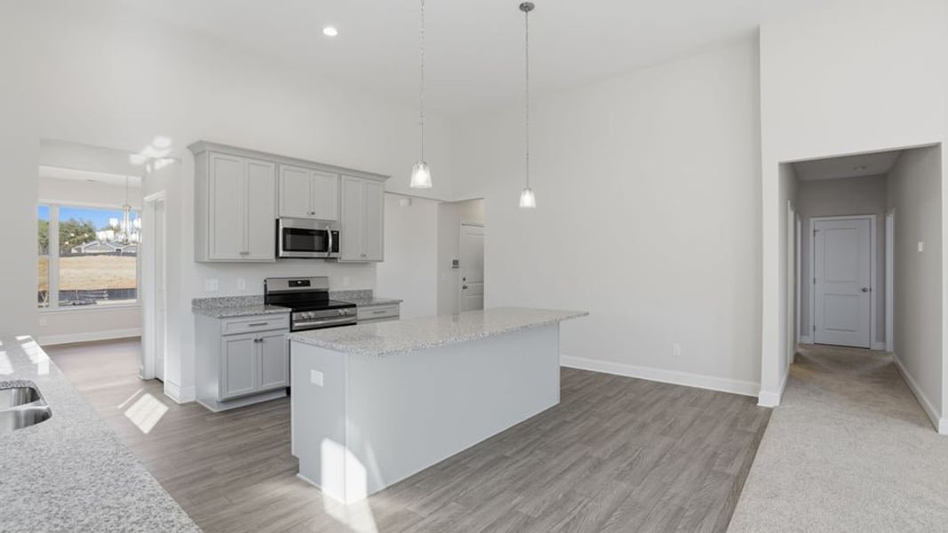 Furnished interior view inside a new home in Arrowood Acres, Enoree (Image 7). Furnished interior view inside a new home in Arrowood Acres, Enoree (Image 7).