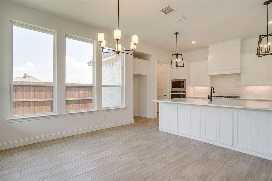 Furnished interior view inside a new home in Whitestone Crest, Benbrook (Image 7).