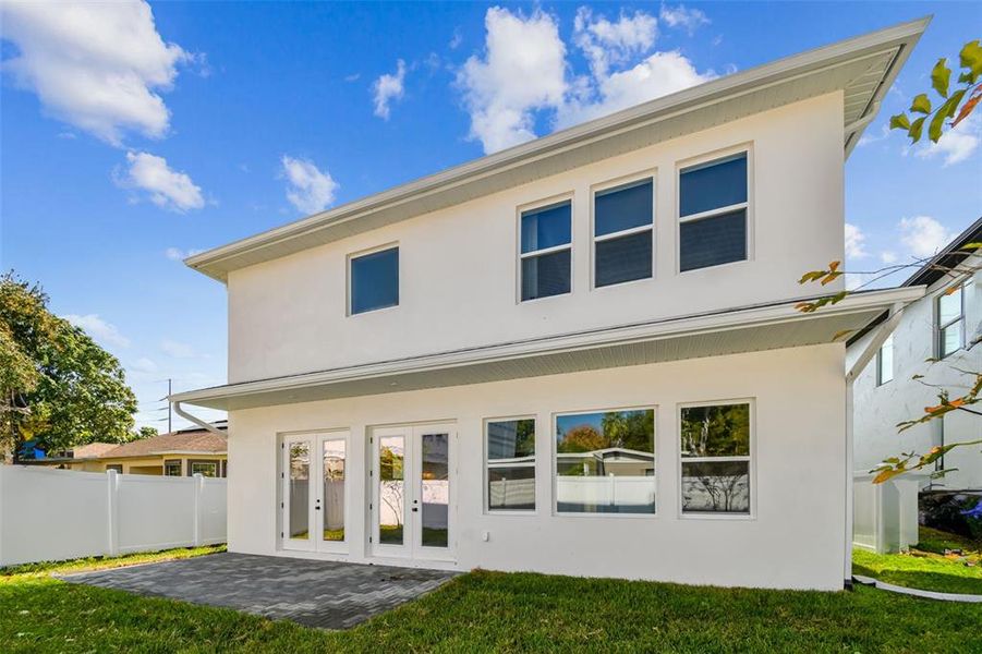 Exterior details and patio area of a home in City of Tampa, Tampa (Image 4). Exterior details and patio area of a home in City of Tampa, Tampa (Image 4).