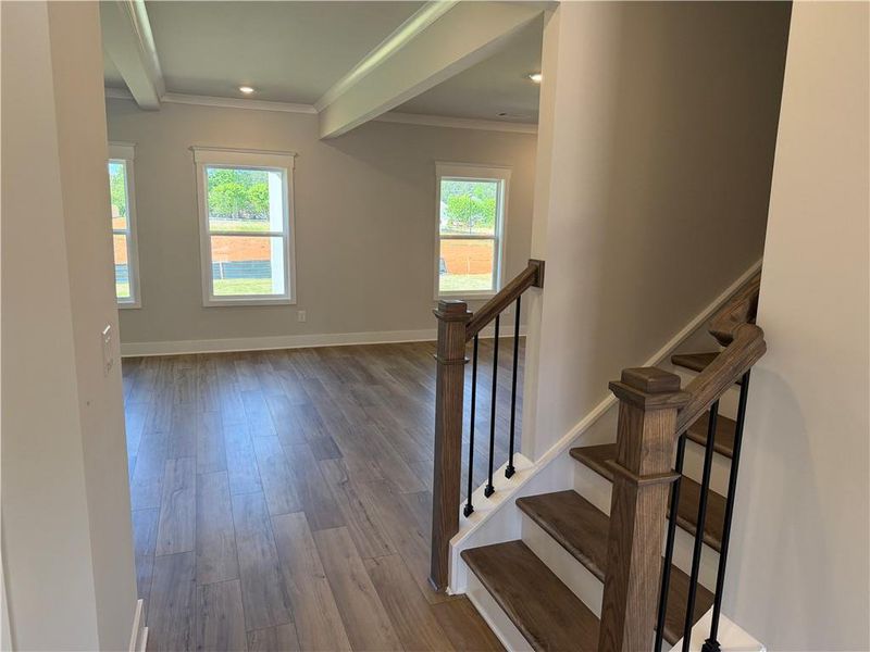 Spacious, unfurnished interior of a new home in Pinecrest Ridge, Dacula (Image 31).