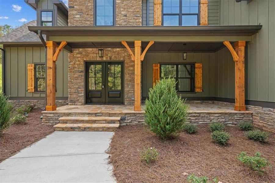 Exterior details and patio area of a home in , Carrollton (Image 3). Exterior details and patio area of a home in , Carrollton (Image 3).