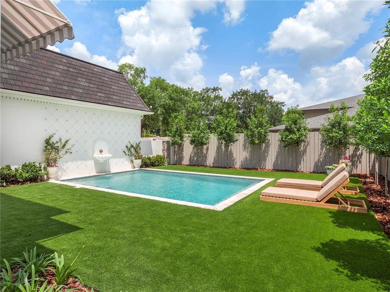 Exterior details and patio area of a home in , Winter Park (Image 33).