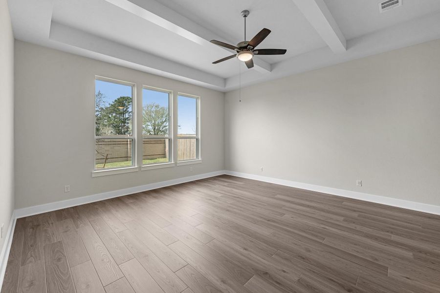 Spacious, unfurnished interior of a new home in Bridgeland, Cypress (Image 22).