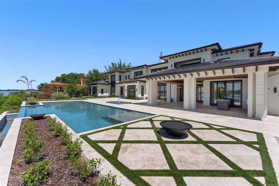Exterior details and patio area of a home in , Windermere (Image 29).