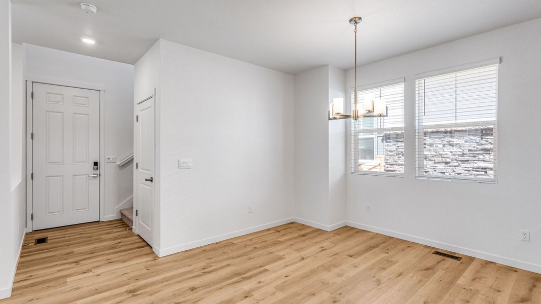Spacious, unfurnished interior of a new home in Horizon Uptown, Aurora (Image 11). Spacious, unfurnished interior of a new home in Horizon Uptown, Aurora (Image 11).