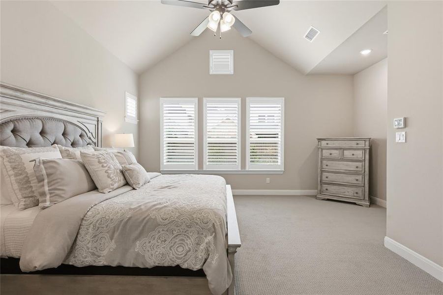 Furnished interior view inside a new home in Pecan Square – Classics, Northlake (Image 16).