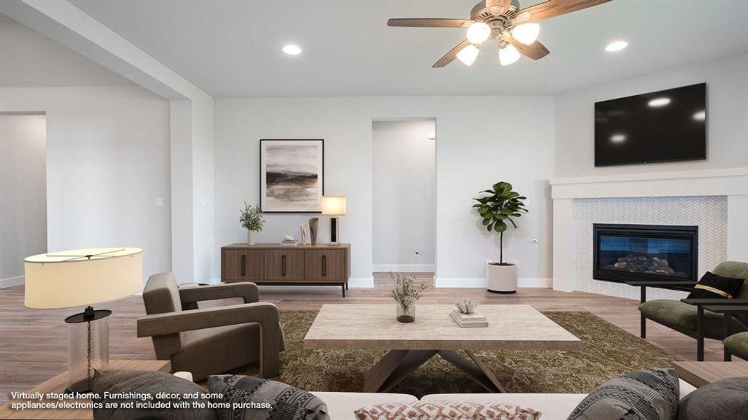 Furnished interior view inside a new home in , Celina (Image 4).