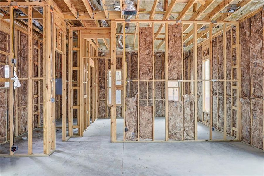 In-progress construction of a new home in , Atlanta, GA (Image 27).