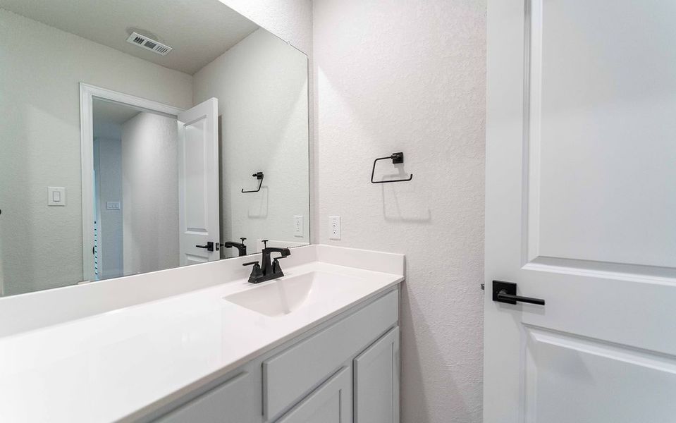 Furnished interior view inside a new home in Arcadia Ridge, San Antonio (Image 12).