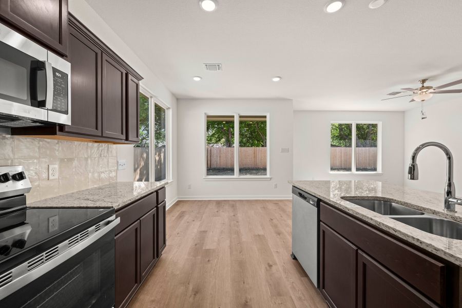 Furnished interior view inside a new home in Adaline Crossing, McGregor (Image 6).