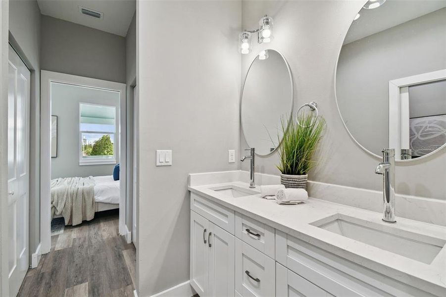 Furnished interior view inside a new home in , Tampa (Image 10). Furnished interior view inside a new home in , Tampa (Image 10).