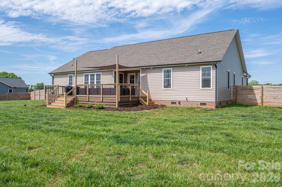 Exterior details and patio area of a home in , Lincolnton (Image 30).
