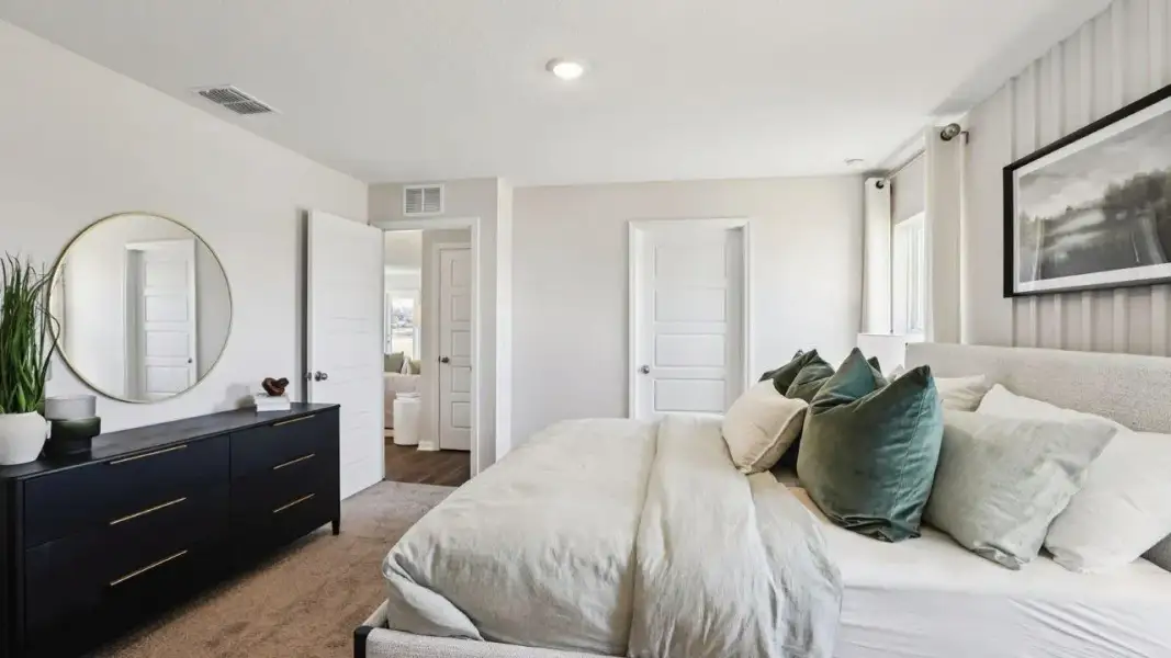 Furnished interior view inside a new home in Hawthorne Ranch, Lakeland (Image 22).