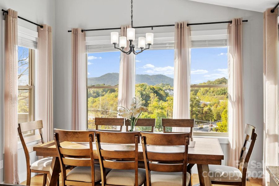 Furnished interior view inside a new home in , Asheville (Image 9). Furnished interior view inside a new home in , Asheville (Image 9).