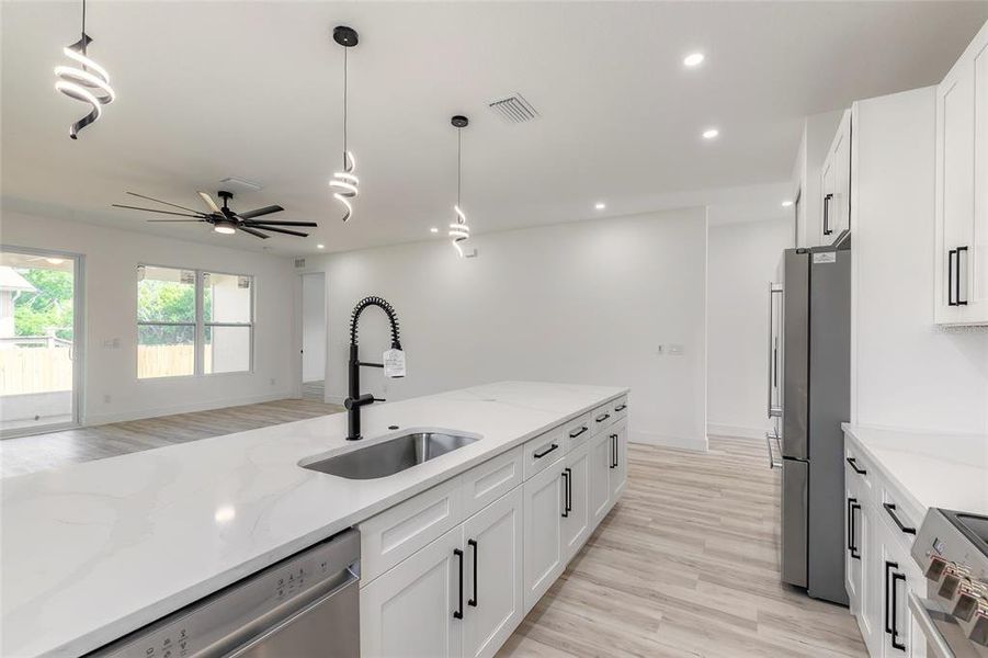 Furnished interior view inside a new home in , Daytona Beach (Image 11).