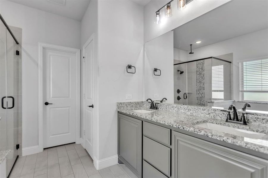 Furnished interior view inside a new home in , Forney (Image 25).