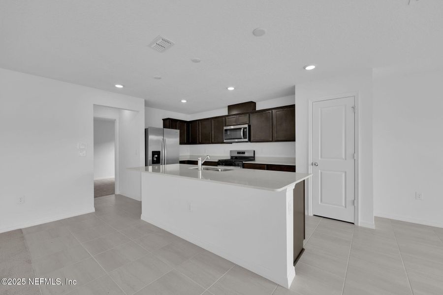 Furnished interior view inside a new home in Wells Landing, Jacksonville (Image 10). Furnished interior view inside a new home in Wells Landing, Jacksonville (Image 10).