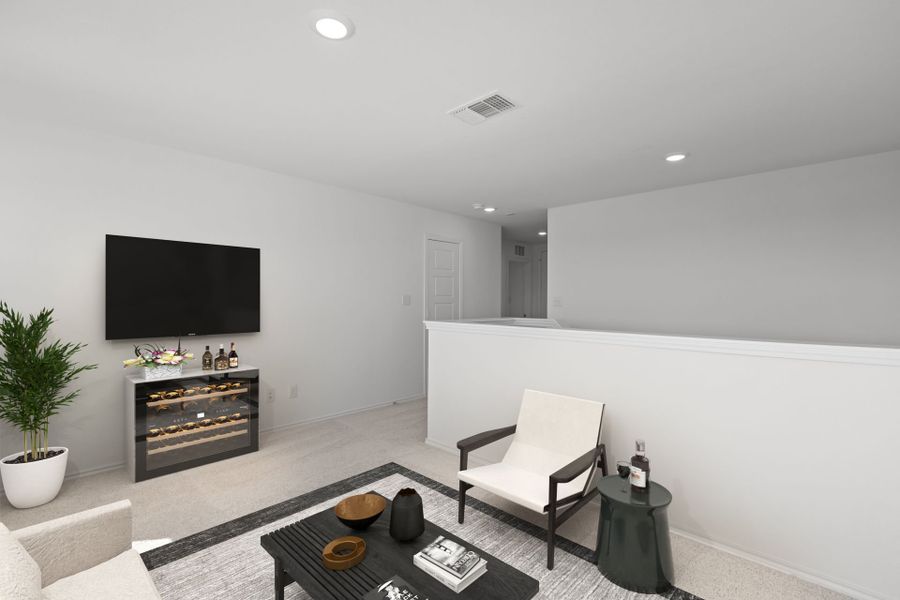Furnished interior view inside a new home in River Ranch, Dayton (Image 5).
