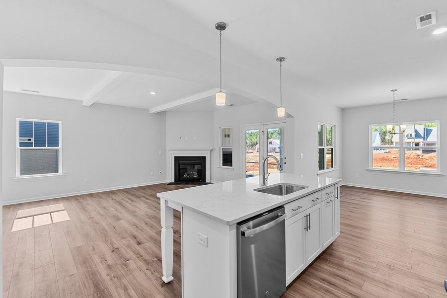 Furnished interior view inside a new home in Brayden, Advance (Image 12).