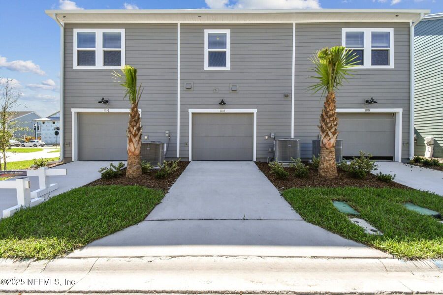Exterior details and patio area of a home in Kettering at eTown - Garden Collection, Jacksonville (Image 18). Exterior details and patio area of a home in Kettering at eTown - Garden Collection, Jacksonville (Image 18).