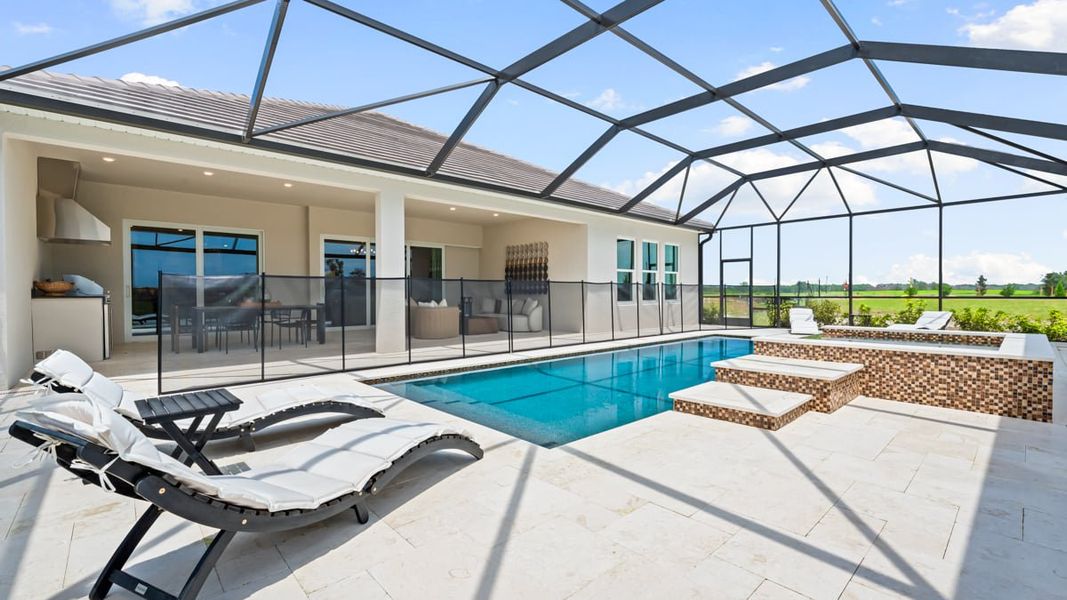 Image 31 representing the Pallazio II by Taylor Morrison in Esplanade at Center Lake Ranch, St. Cloud, FL.