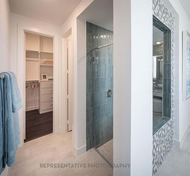 Furnished interior view inside a new home in Quail Hollow: 72ft. lots, Rockwall (Image 11).