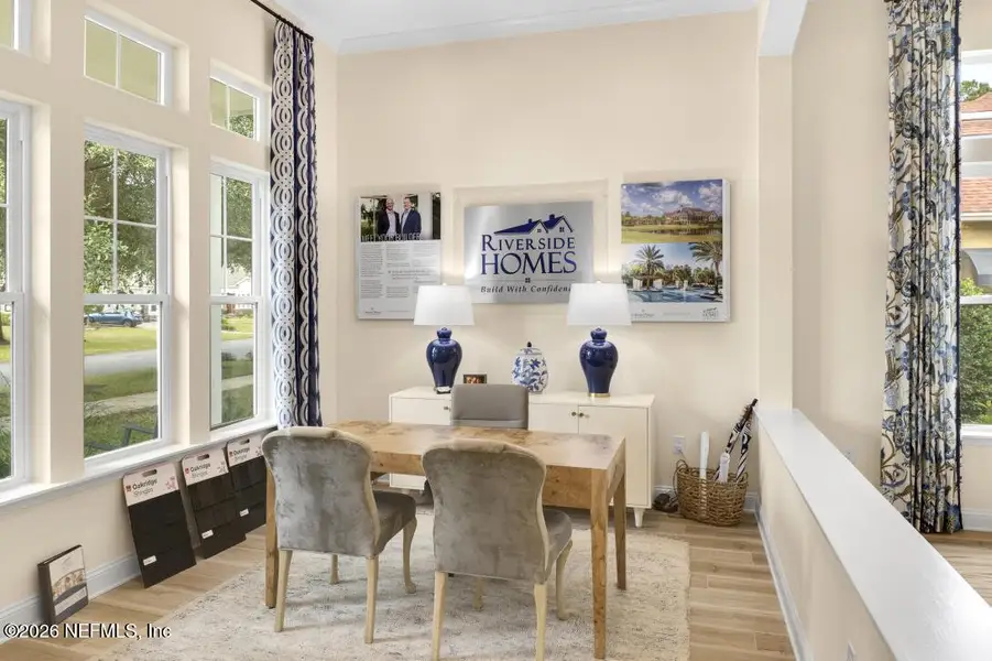 Furnished interior view inside a new home in , Fernandina Beach (Image 16).