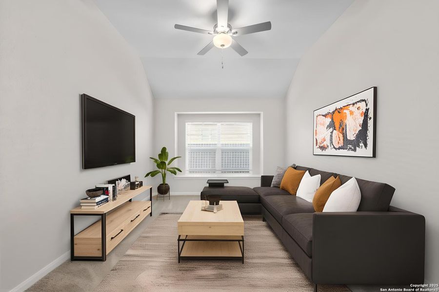 Furnished interior view inside a new home in , Bulverde (Image 13). Furnished interior view inside a new home in , Bulverde (Image 13).