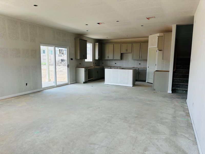 In-progress construction of a new home in Patterson Ranch, Georgetown, TX (Image 16).