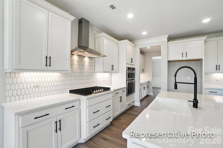 Furnished interior view inside a new home in , Sherrills Ford (Image 7).
