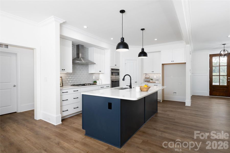 Furnished interior view inside a new home in , Sherrills Ford (Image 7).