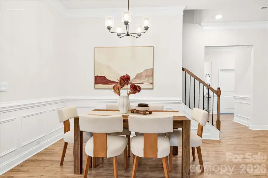 Furnished interior view inside a new home in , Troutman (Image 7).