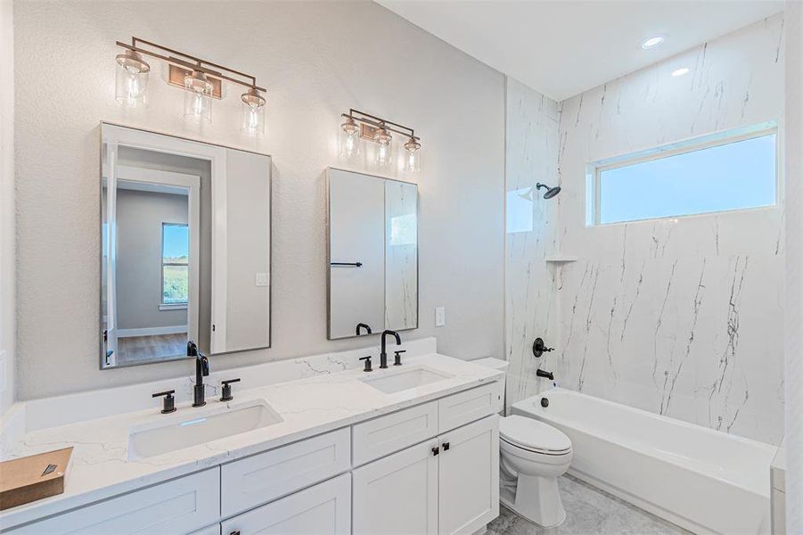 Furnished interior view inside a new home in , Decatur (Image 28).