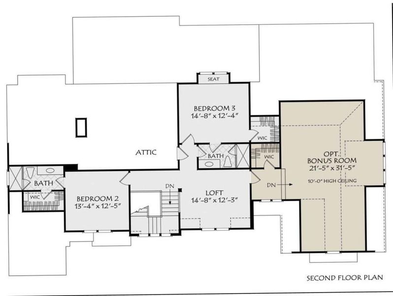 2D floor plan layout of this home in , Powder Springs, GA (Image 6).