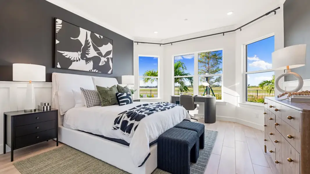 Representative furnished interior of a home built from the Pallazio by Taylor Morrison in Esplanade at Pinewalk, St. Johns (Image 14).