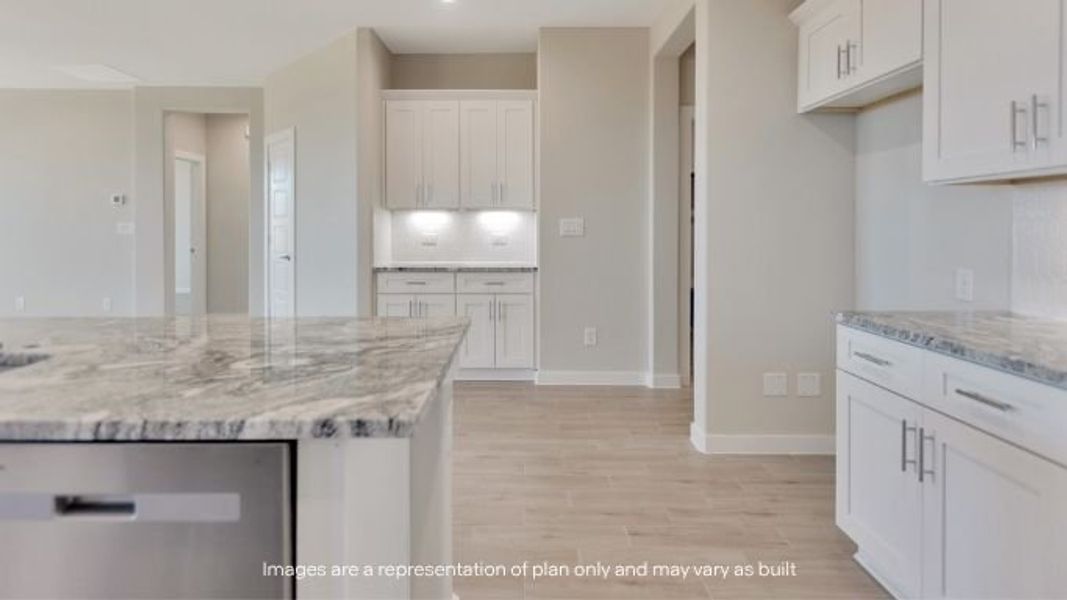 Representative furnished interior of a home built from the Blanco by D.R. Horton in Homestead at Parks Bell Ranch, Odessa (Image 7).